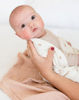 2 Pack Cotton Muslin Swaddle Blanket - Pink Pear