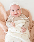 2 Pack Cotton Muslin Swaddle Blanket - Pink Pear