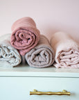 2 Pack Cotton Muslin Swaddle Blanket