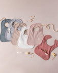Ribbed Cotton - Solid Ribbed Collection | Toddler Bibs