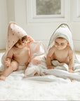 Pink Cherries Hooded Towel & Washcloth