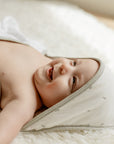 Sage Pears Hooded Towel & Washcloth