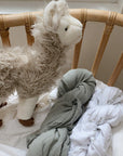 2 Pack Cotton Muslin Swaddle Blanket