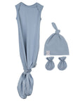 Knot Wearable Blanket, Knot Hat & Mitten Set