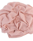 Cotton Muslin Swaddle Blanket - Petal Pink