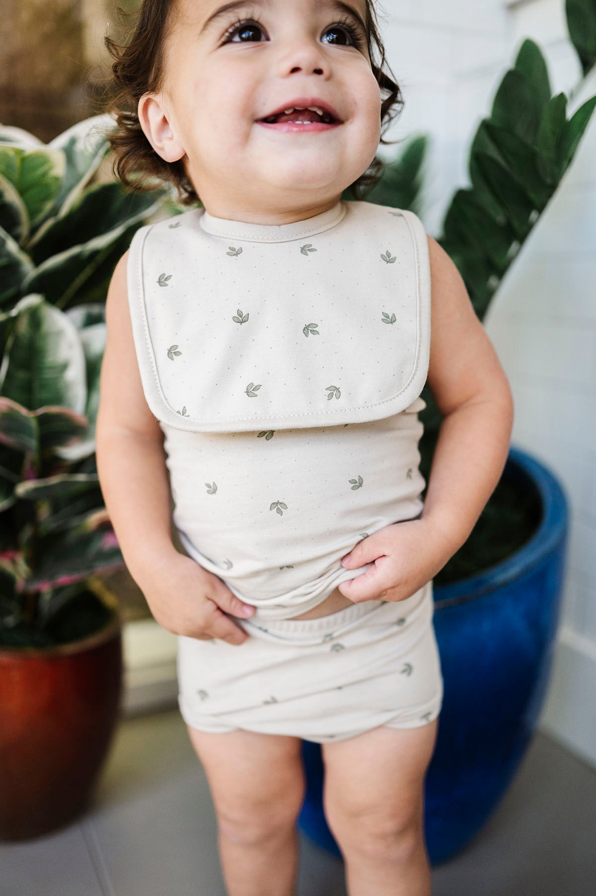 Jersey Cotton - Vintage Floral Collection - Tank and Bloomer