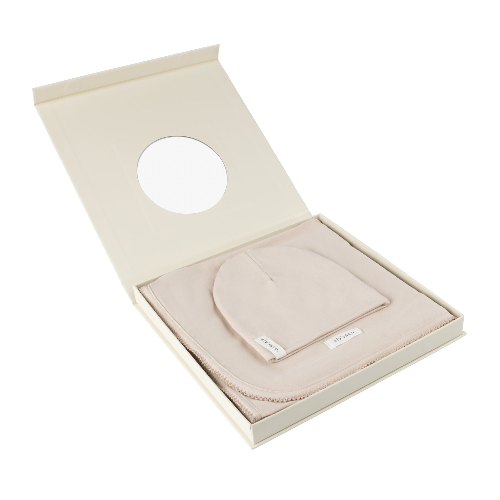 Modal Swaddle &amp; Beanie Set in Gift Box