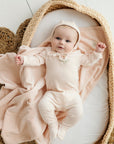 Velour Embroidered - Metallic Bee Collection -Bonnet