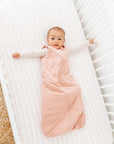 Breathable Butterfly Print Crib Sheet Set