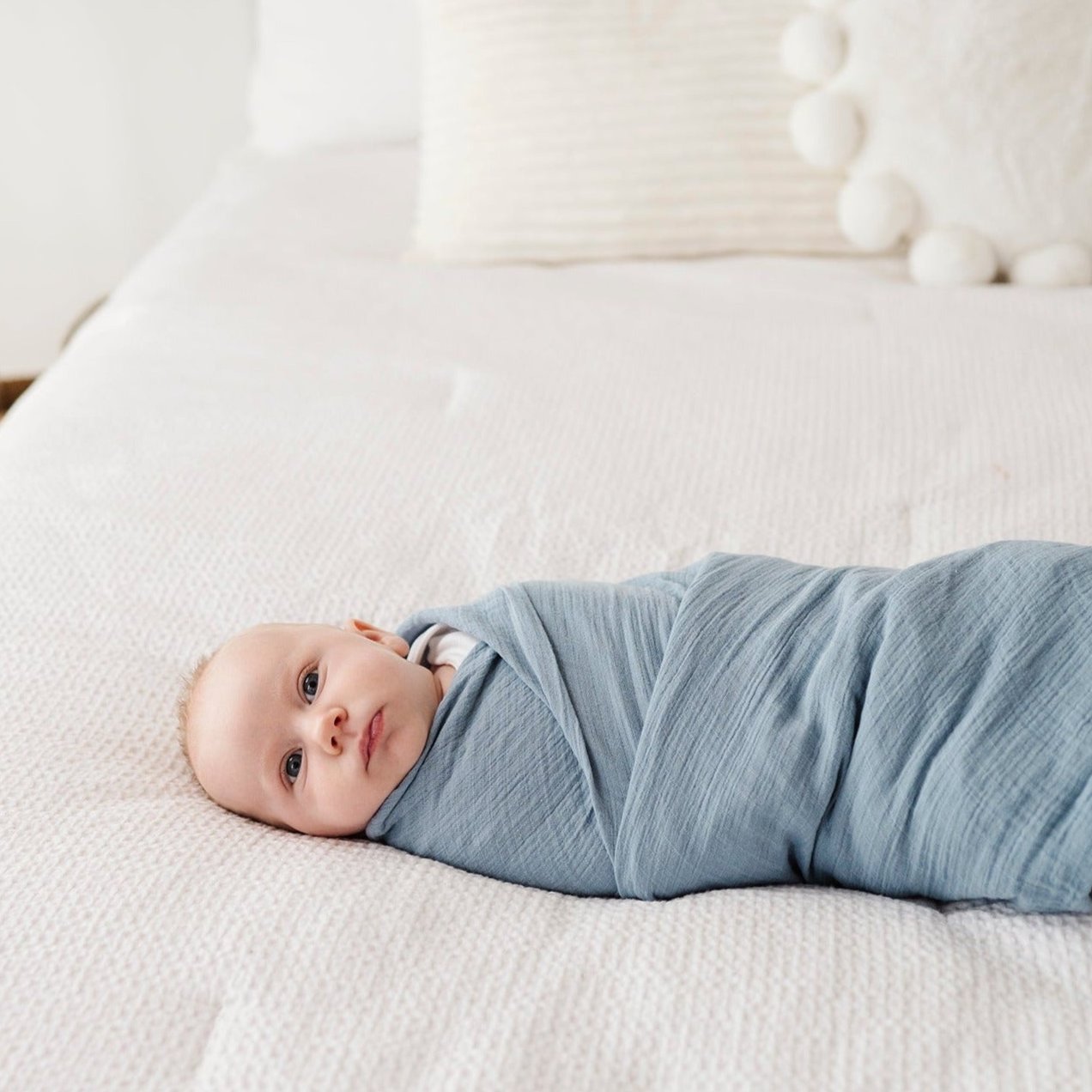 3 Pack Cotton Muslin Swaddle Blanket