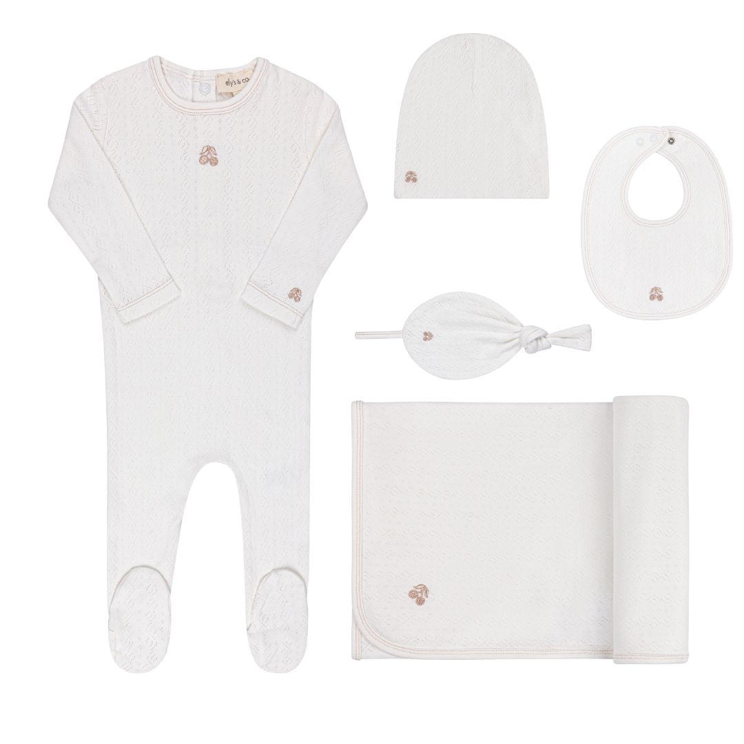 Squiggle Pointelle Collection - Deluxe Take Me Home Set