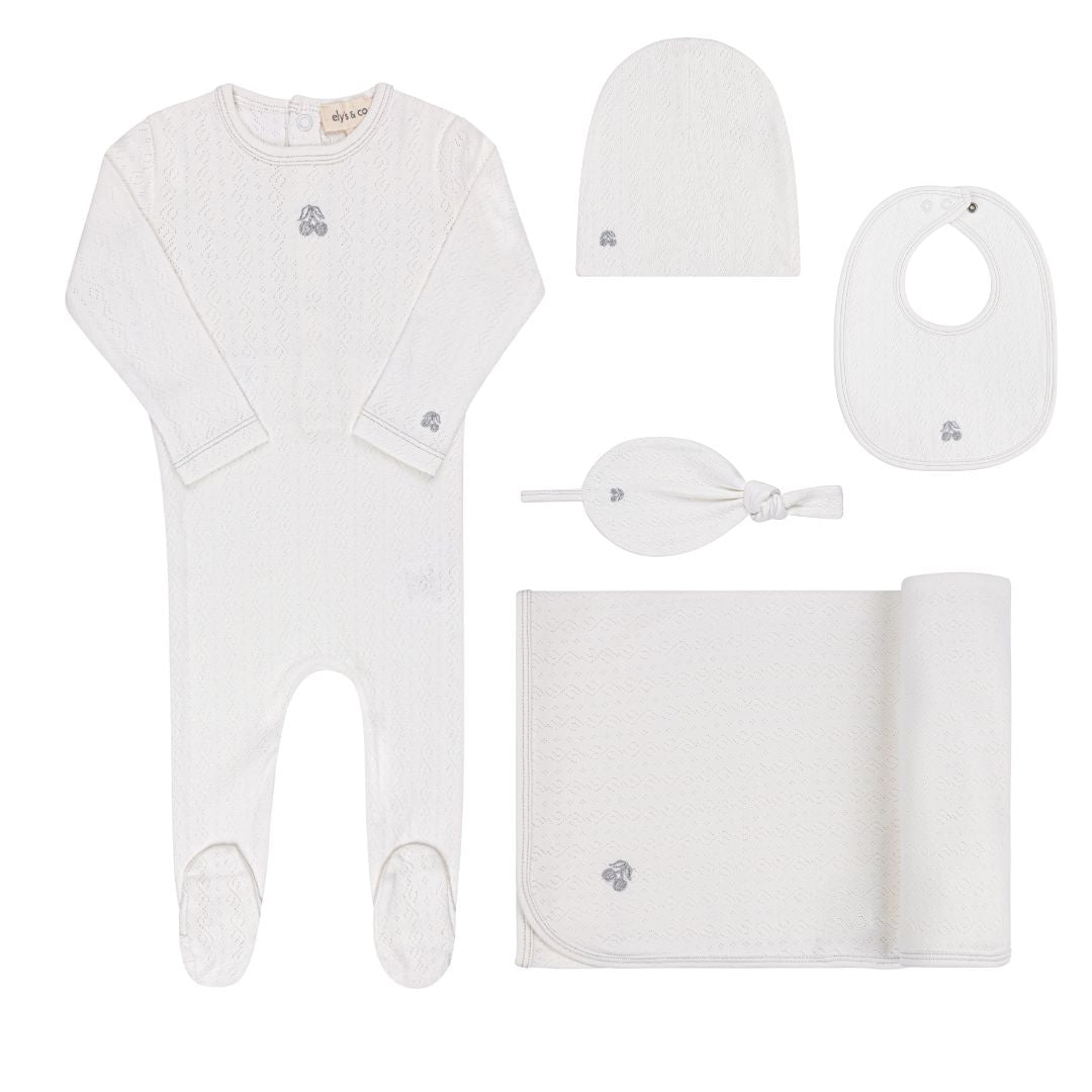 Squiggle Pointelle Collection - Deluxe Take Me Home Set
