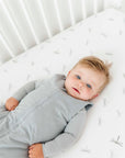 grey dragonfly baby's choice Versatile crib sheet bedding set