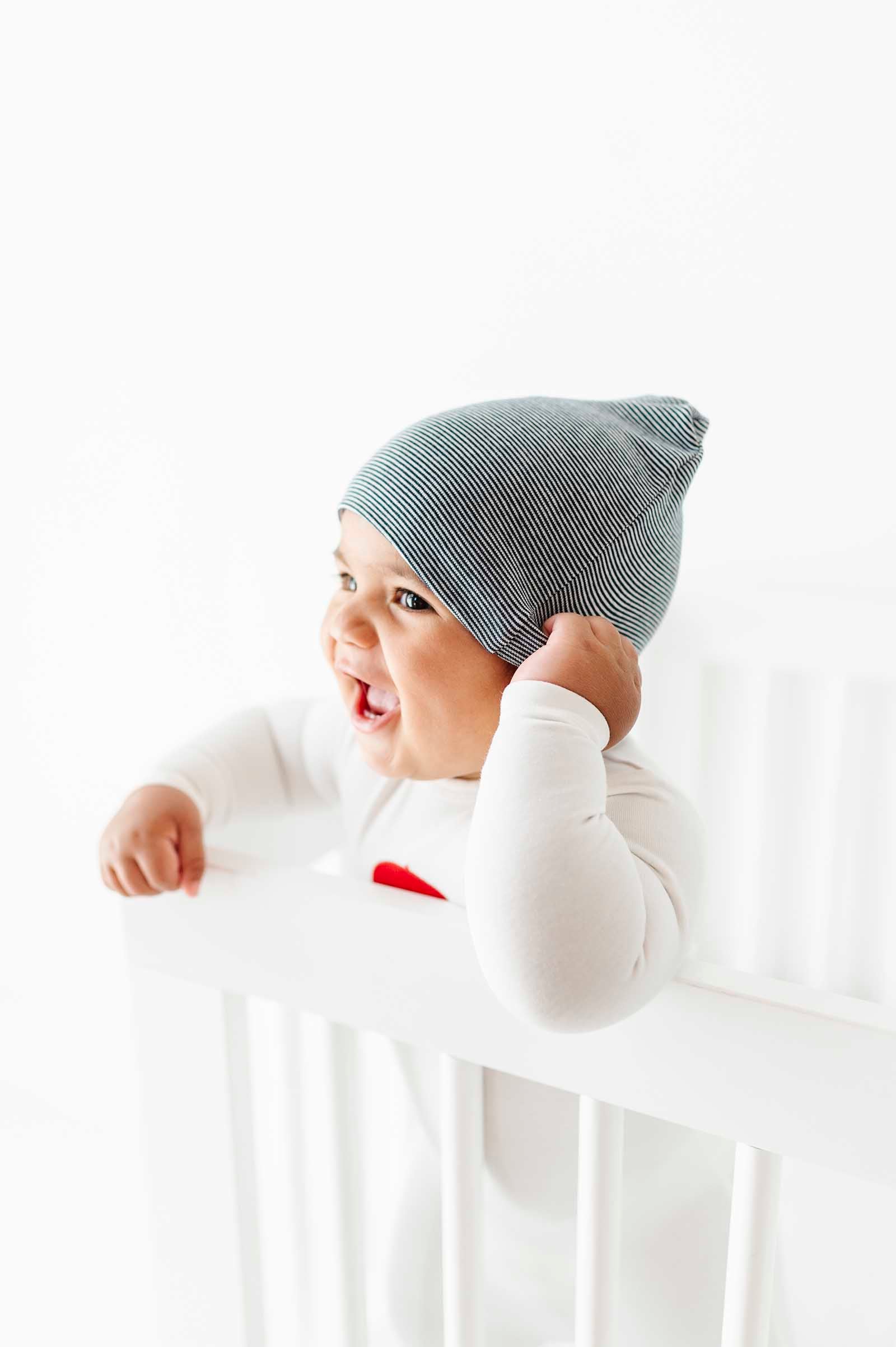 French Terry - French Kids Collection - Footie + Beanie