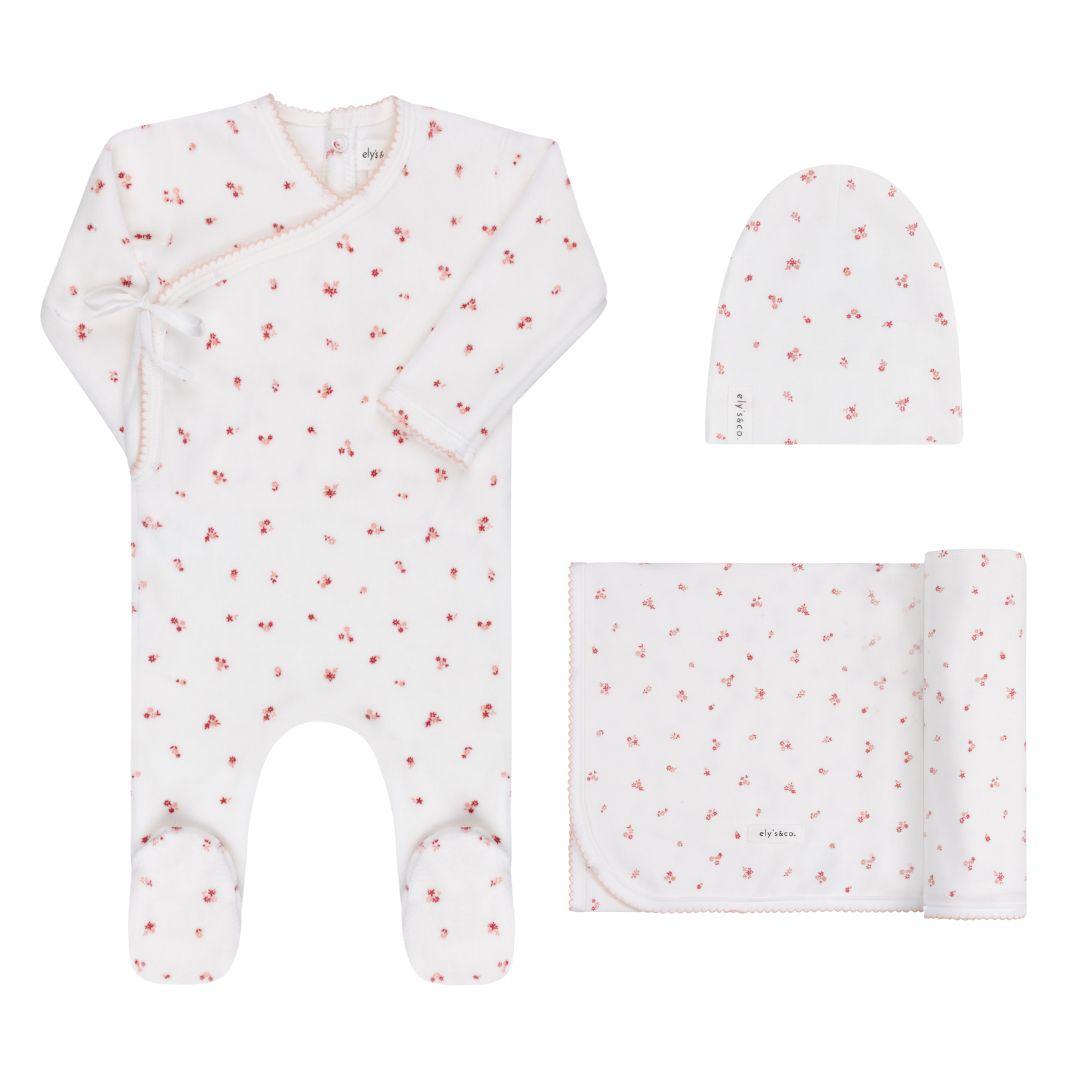Velour Cluster Flower &amp; Leaf Collection - Take Me Home Set