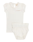 Organic Cotton Amore Pointelle Collection - 2Pc Set