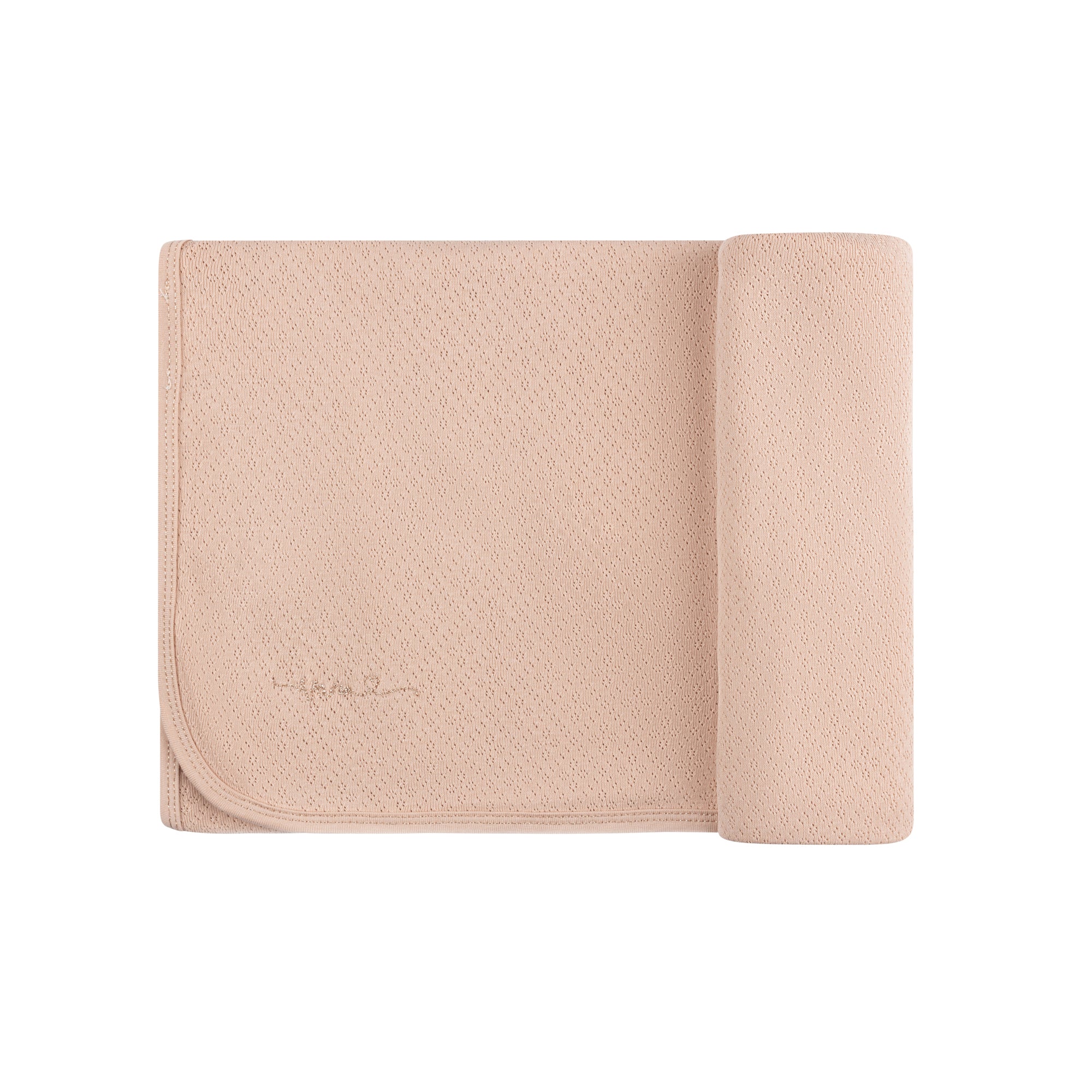 Organic Cotton Amore Pointelle Collection - Blanket