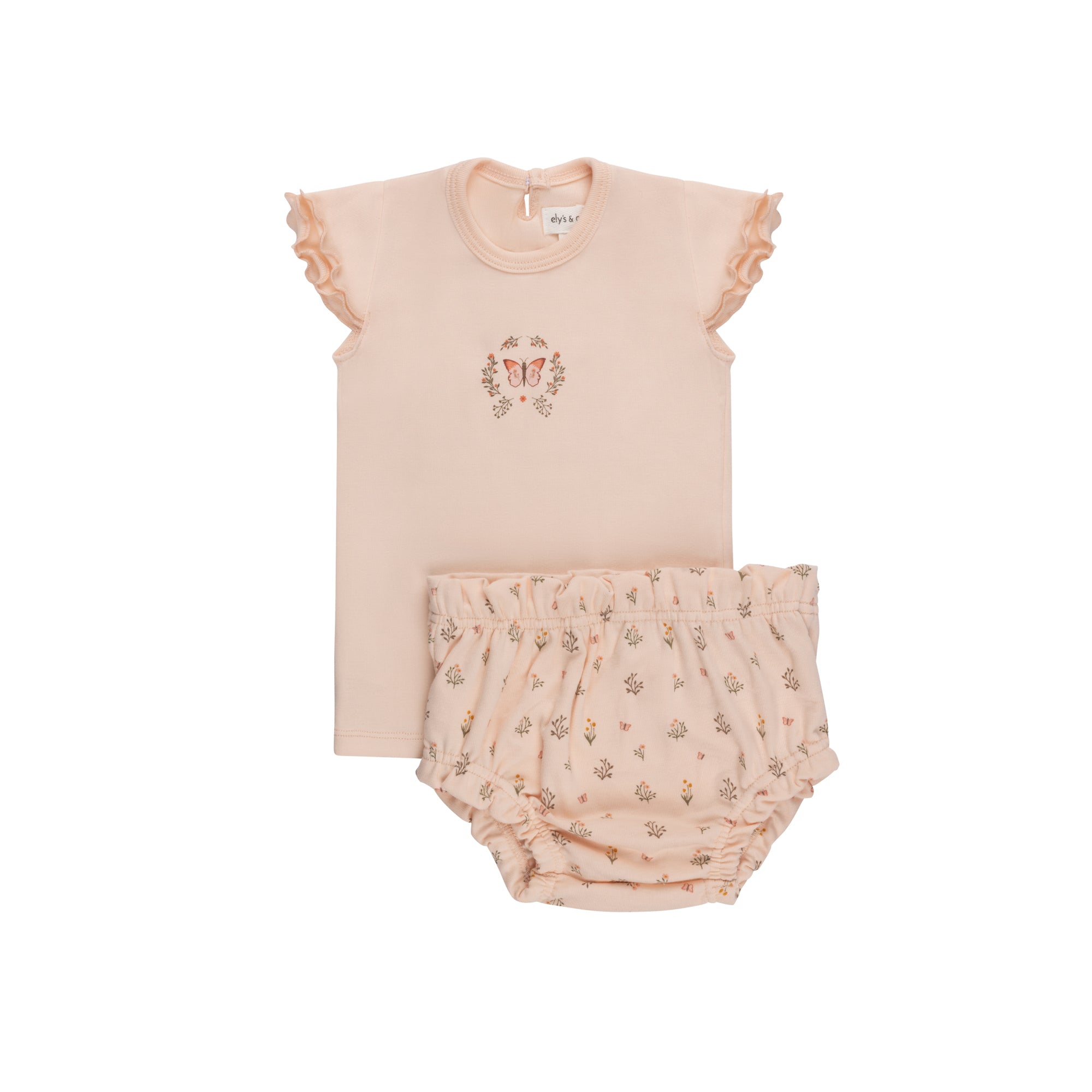 Garden Floral Print Collection - 2Pc Set Girl