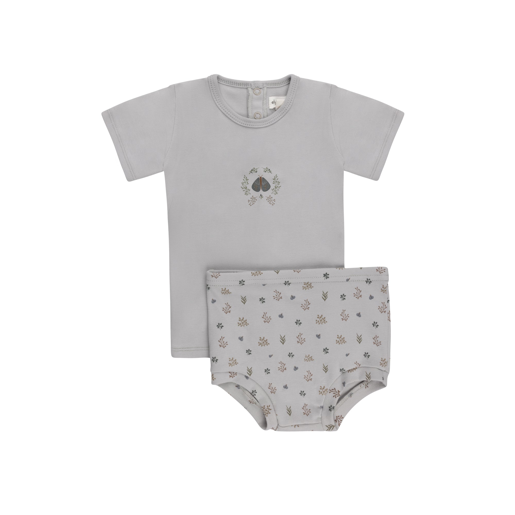 Garden Floral Print Collection - 2Pc Set Boy