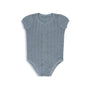 Wave Collection - Knit Pointelle SS Romper