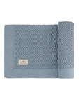 Wave Collection - Knit Pointelle Blanket