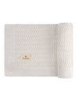 Wave Collection - Knit Pointelle Blanket