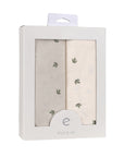 Gift ready baby crib sheet set vintage leaf collection