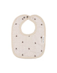 Jersey Cotton Floral Grid Collection - Muslin Bib