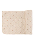 Jersey Cotton Floral Grid Collection - Muslin Swaddle
