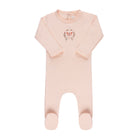 Soft pink Cotton Baby Footie – Garden Floral Center