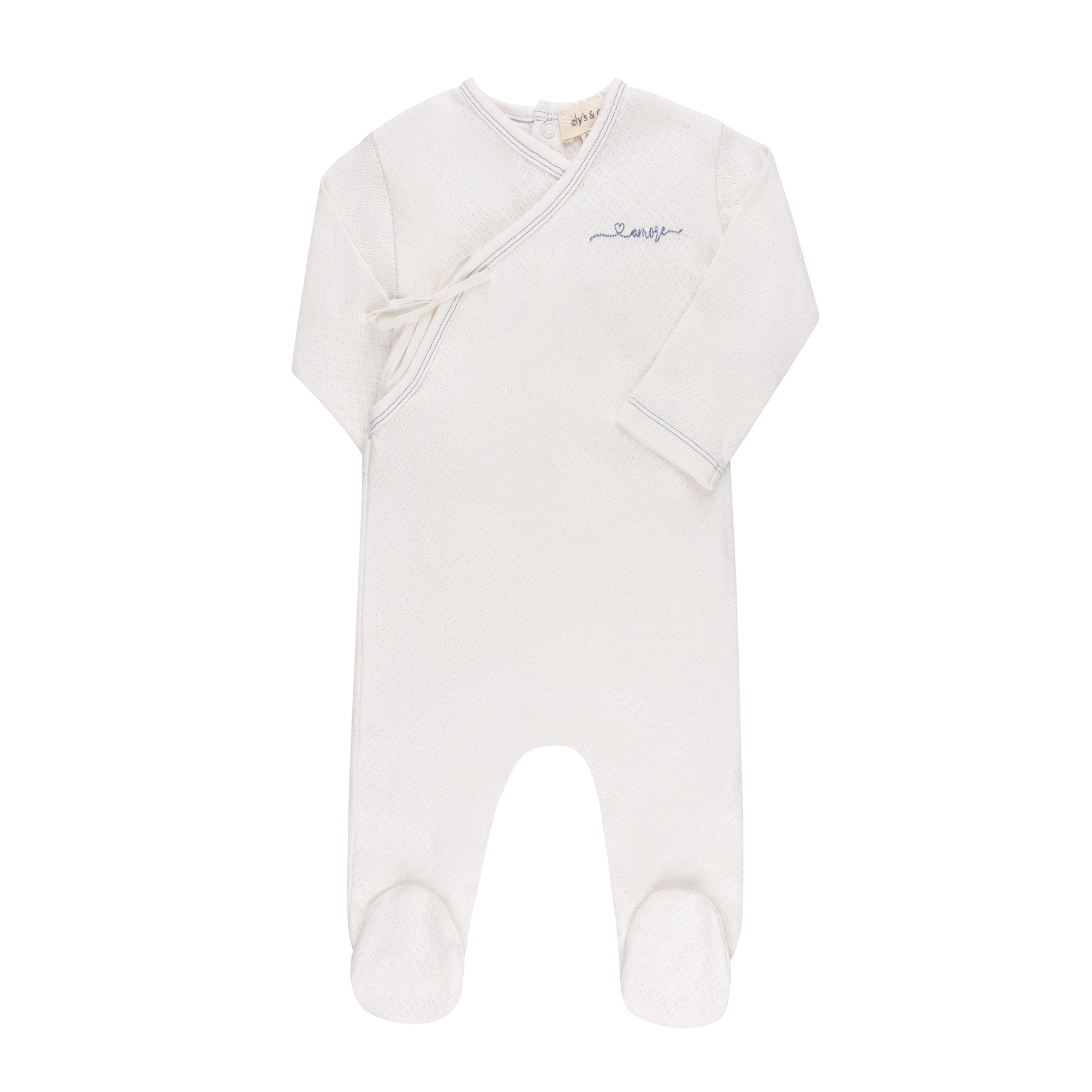 Organic Cotton Amore Pointelle Collection - Footie