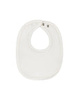Heart and Star Button Pointelle Collection - Bib