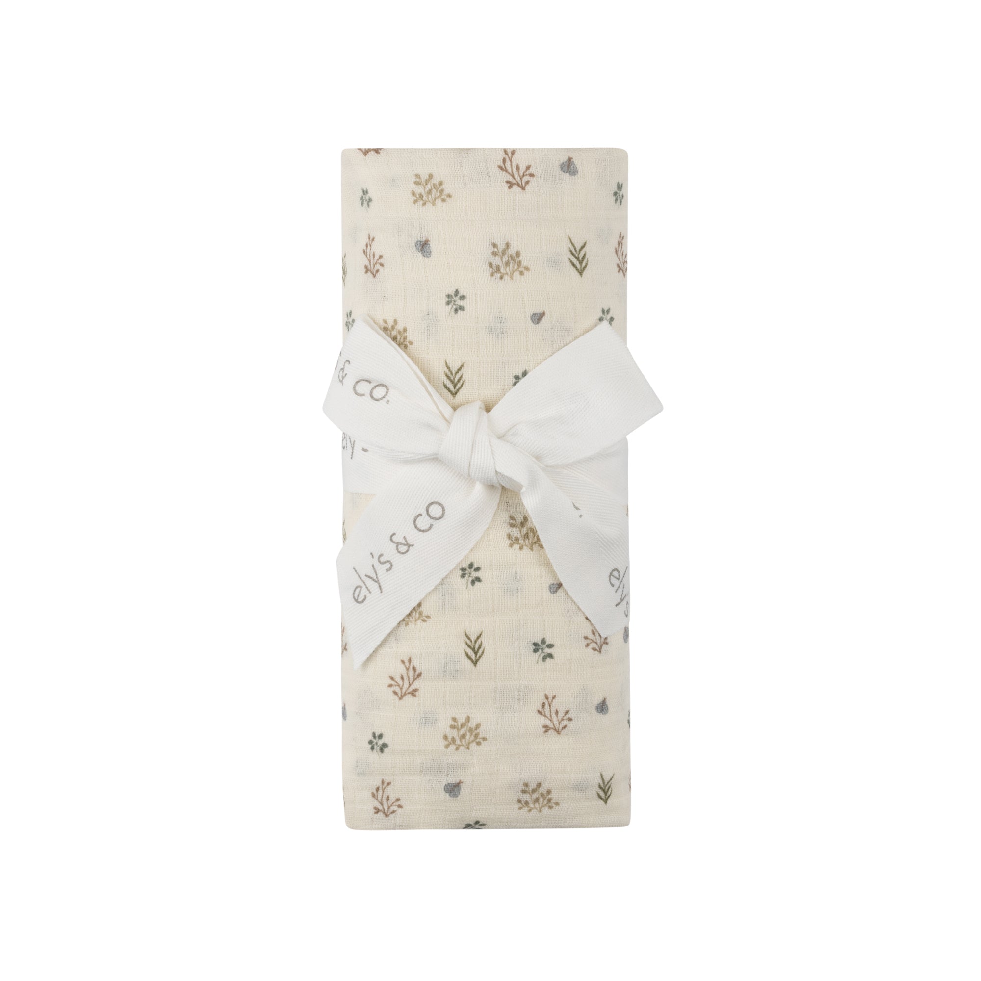 Garden Floral Print Collection - Muslin Swaddle