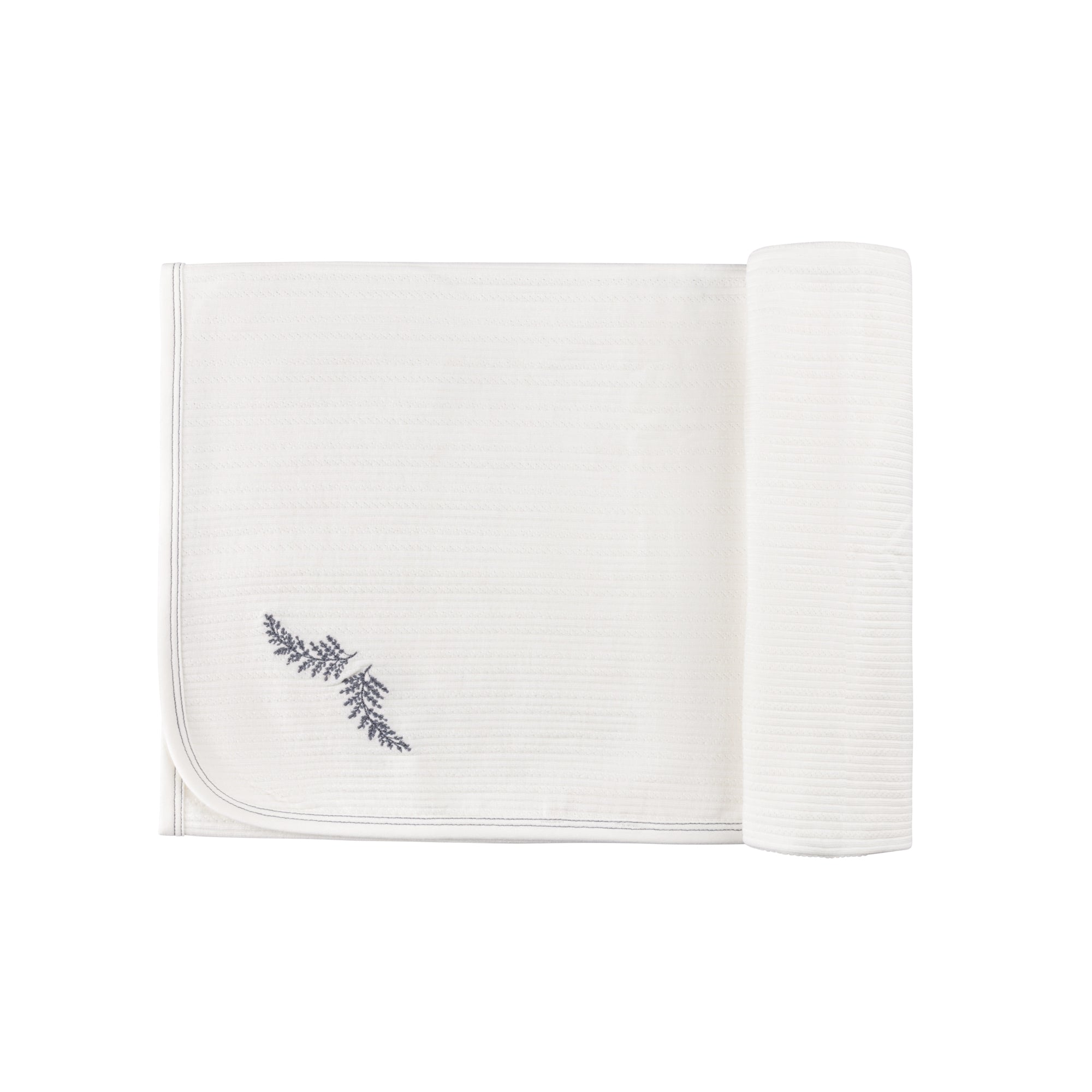 Organic Cotton Embroidered Collar Collection - Blanket