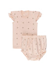 Jersey Cotton - Vintage Floral Collection - T-Shirt and Bloomer