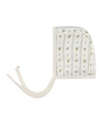 Jersey Cotton - Linear Floral Print Collection - Bonnet