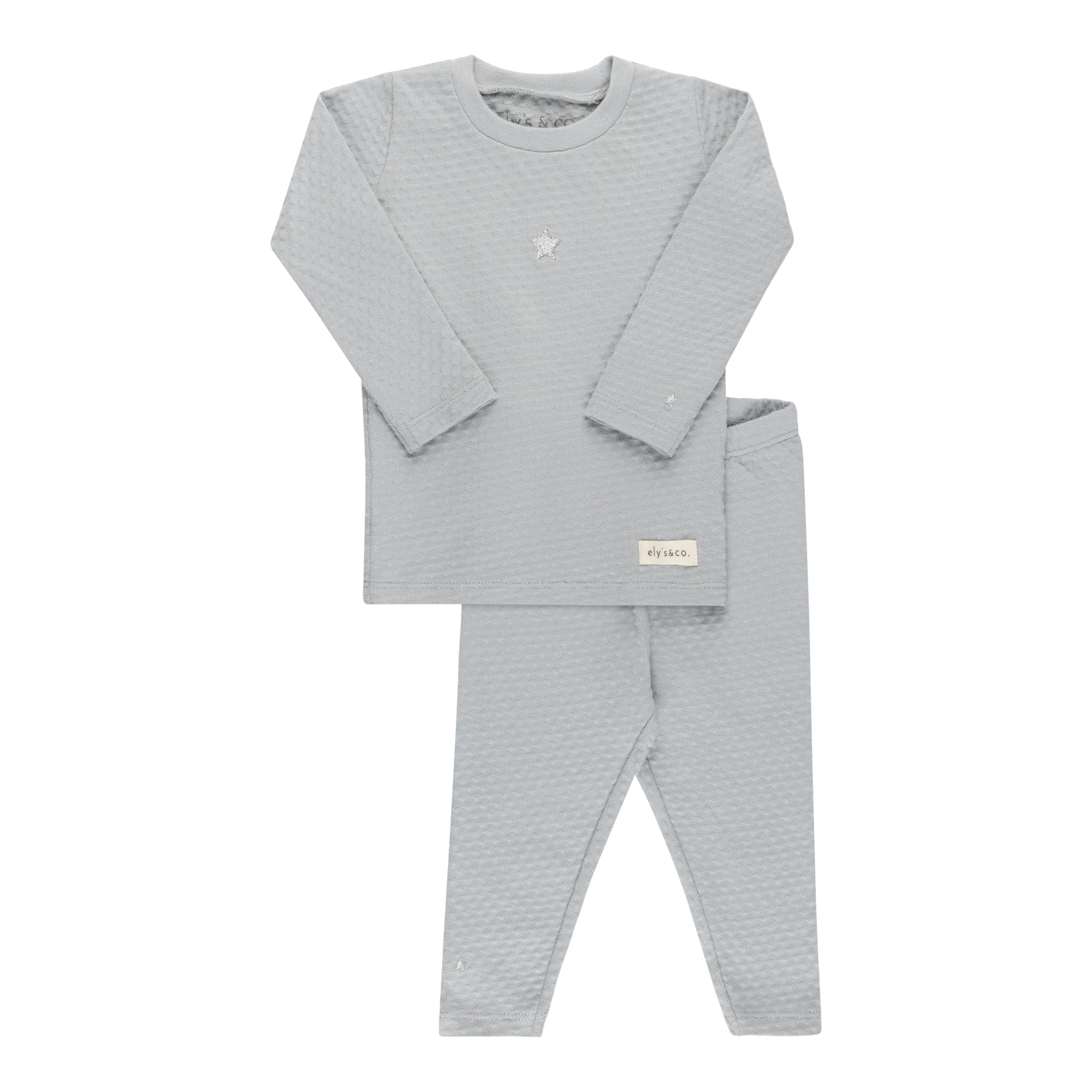 Cotton - Embroidered Heart and Star Collection- Lounge Set