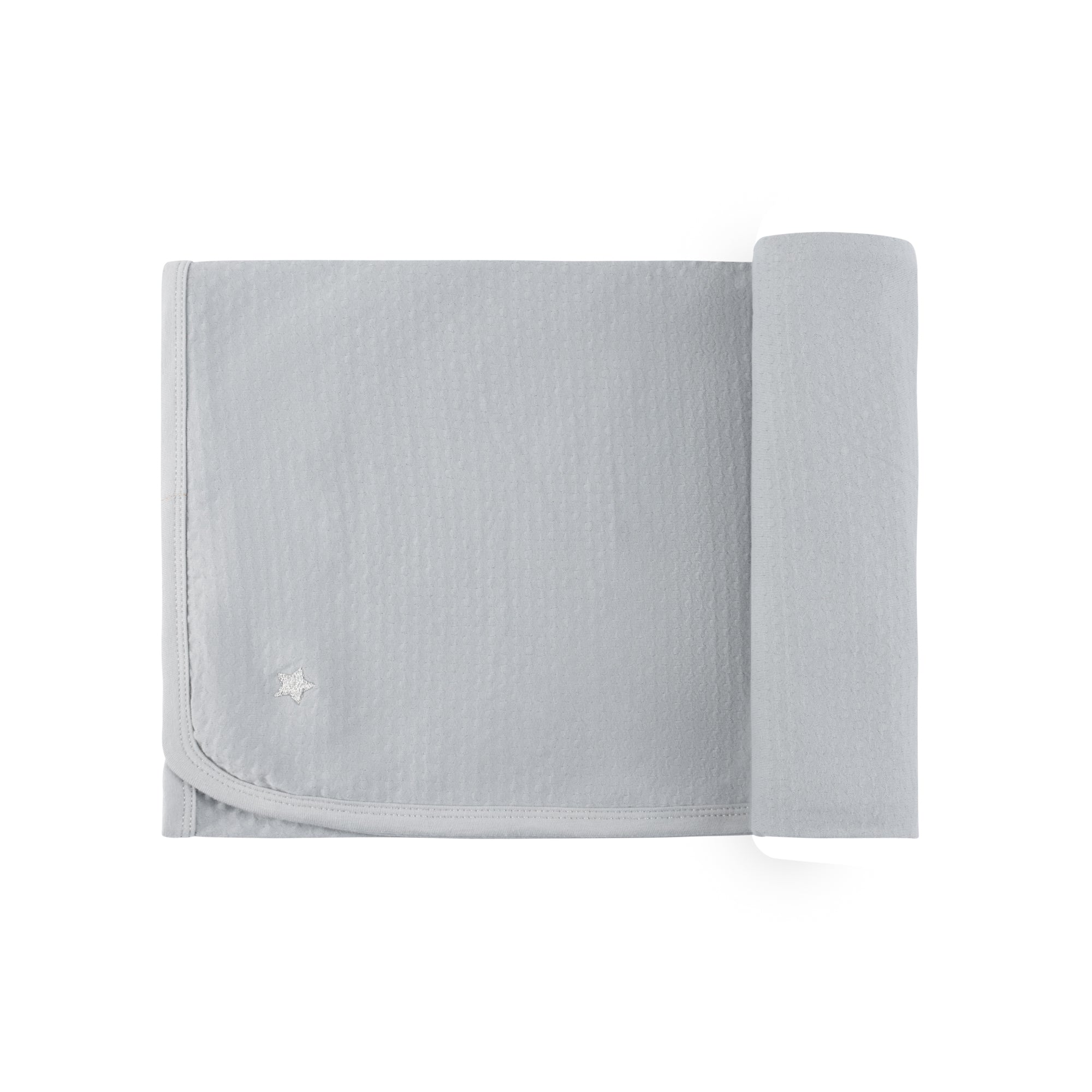Cotton - Embroidered Heart and Star Collection - Blanket