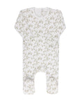 Velour Vine Pattern Collection - Footie