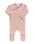Velour Cluster Flower & Leaf Collection - Footies