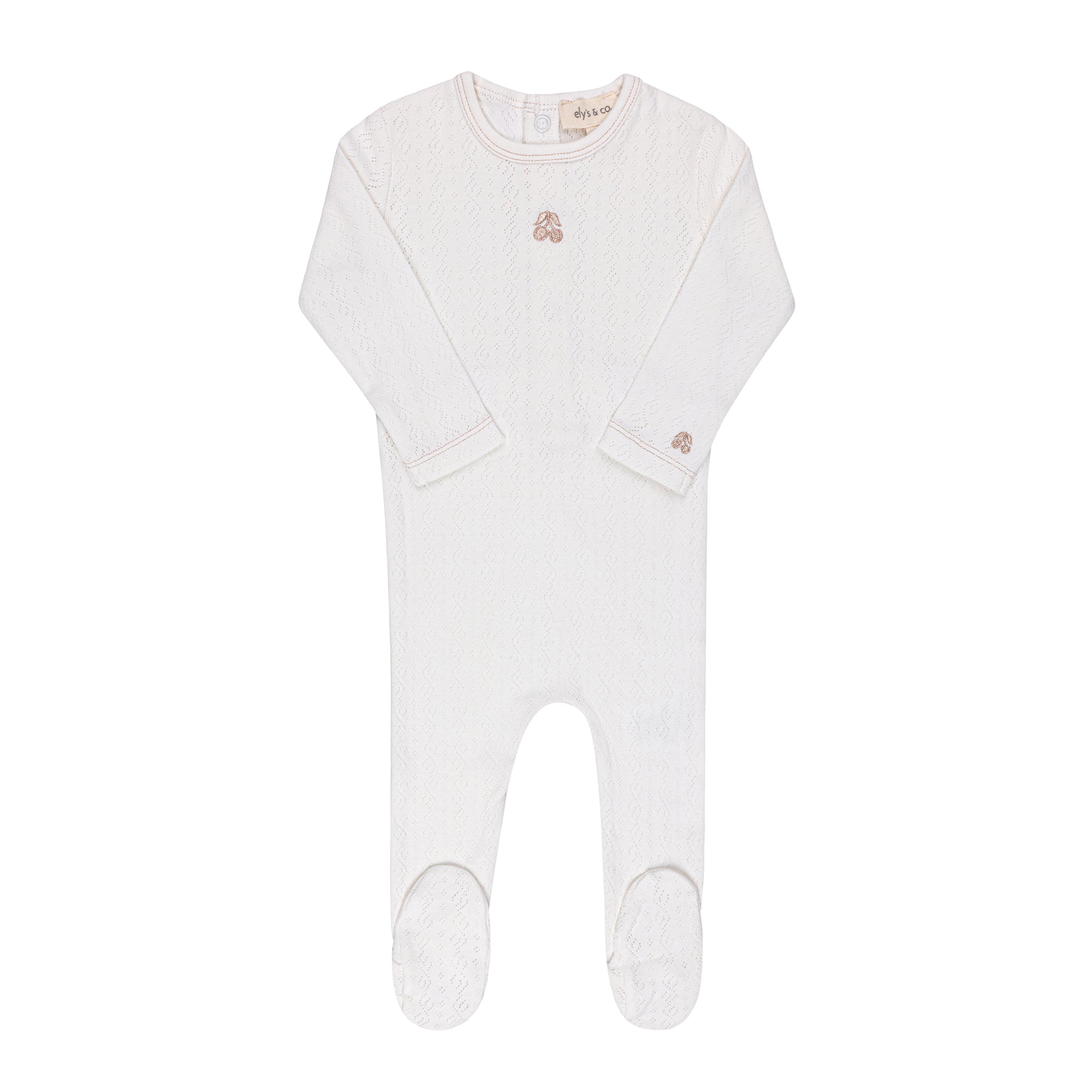 Squiggle Pointelle Collection - Footie