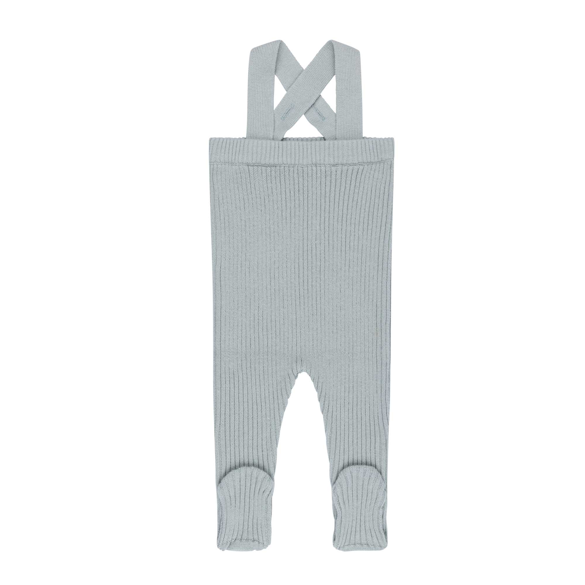 Bubble Knit Collection - Ribbed Overalls