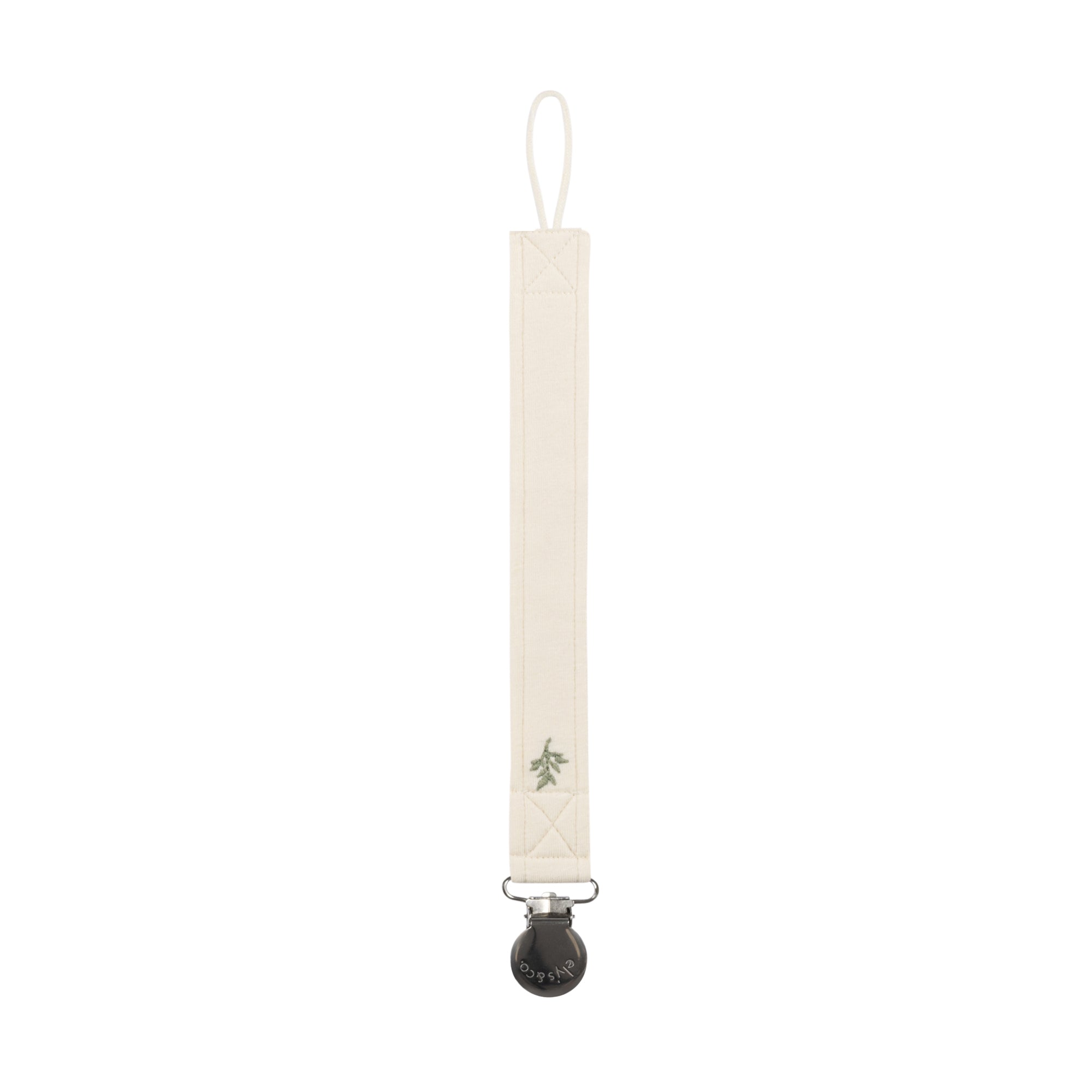 Jersey Cotton -Embroidered Collar Collection- Paci Clip