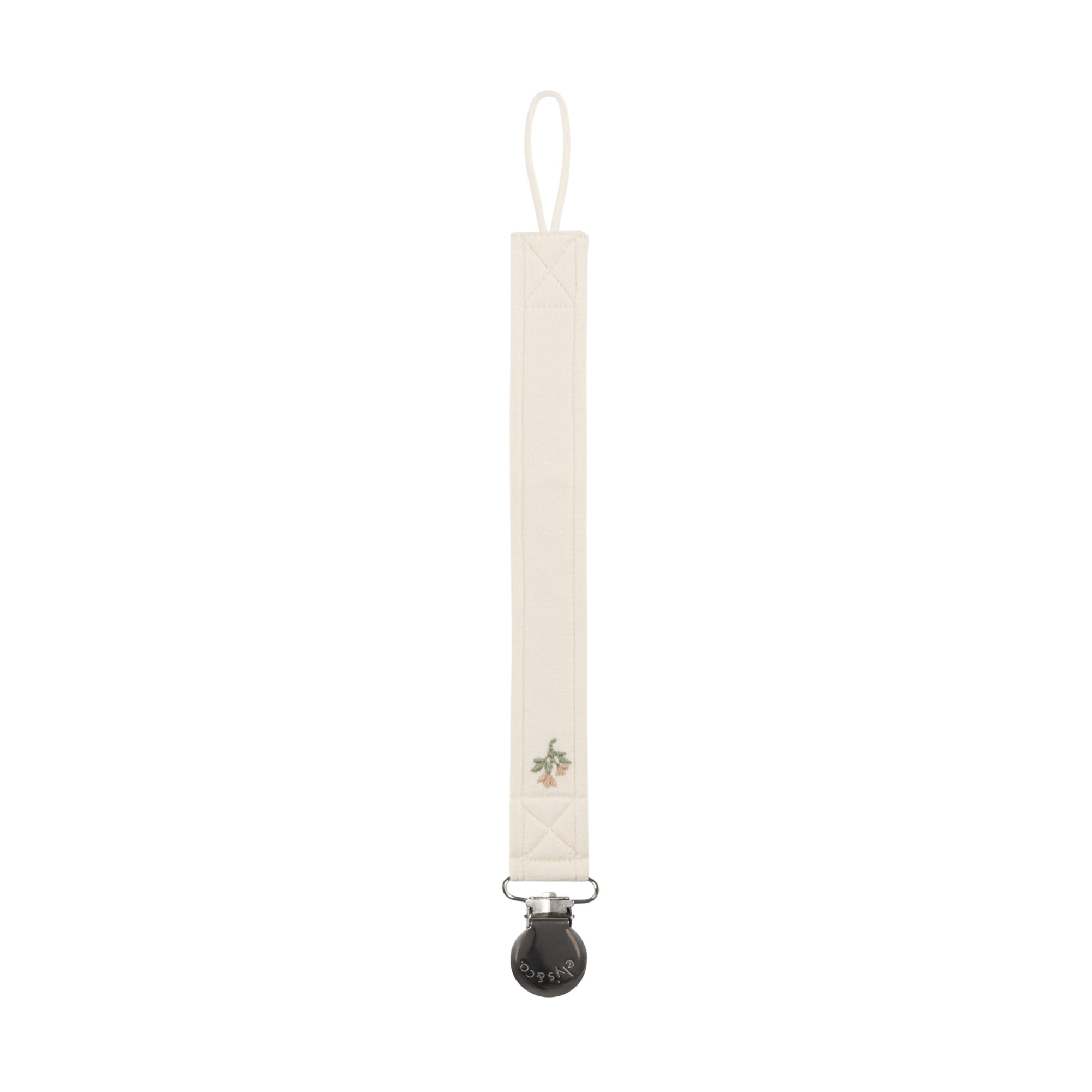 Jersey Cotton -Embroidered Collar Collection- Paci Clip