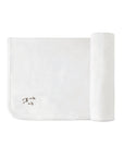 Embroidered Velour Collar Collection - Blanket