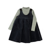 Girls Blue Jumper + Mockneck - Liberty