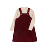 Girls Jumper + Pink Mockneck - Floral Dot