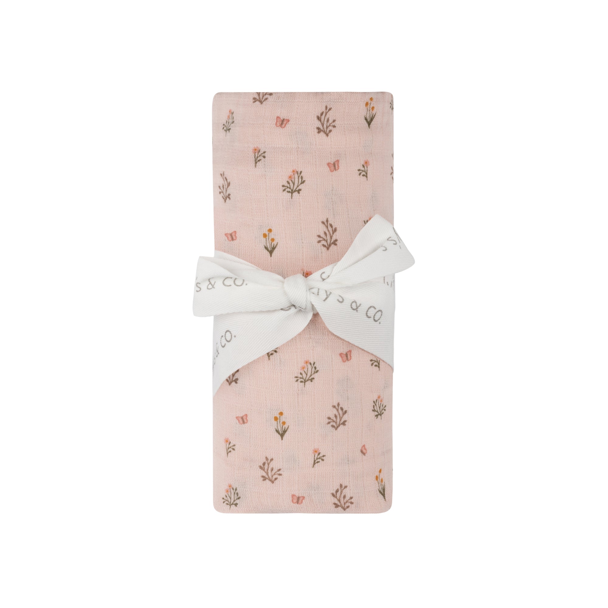 Garden Floral Print Collection - Muslin Swaddle