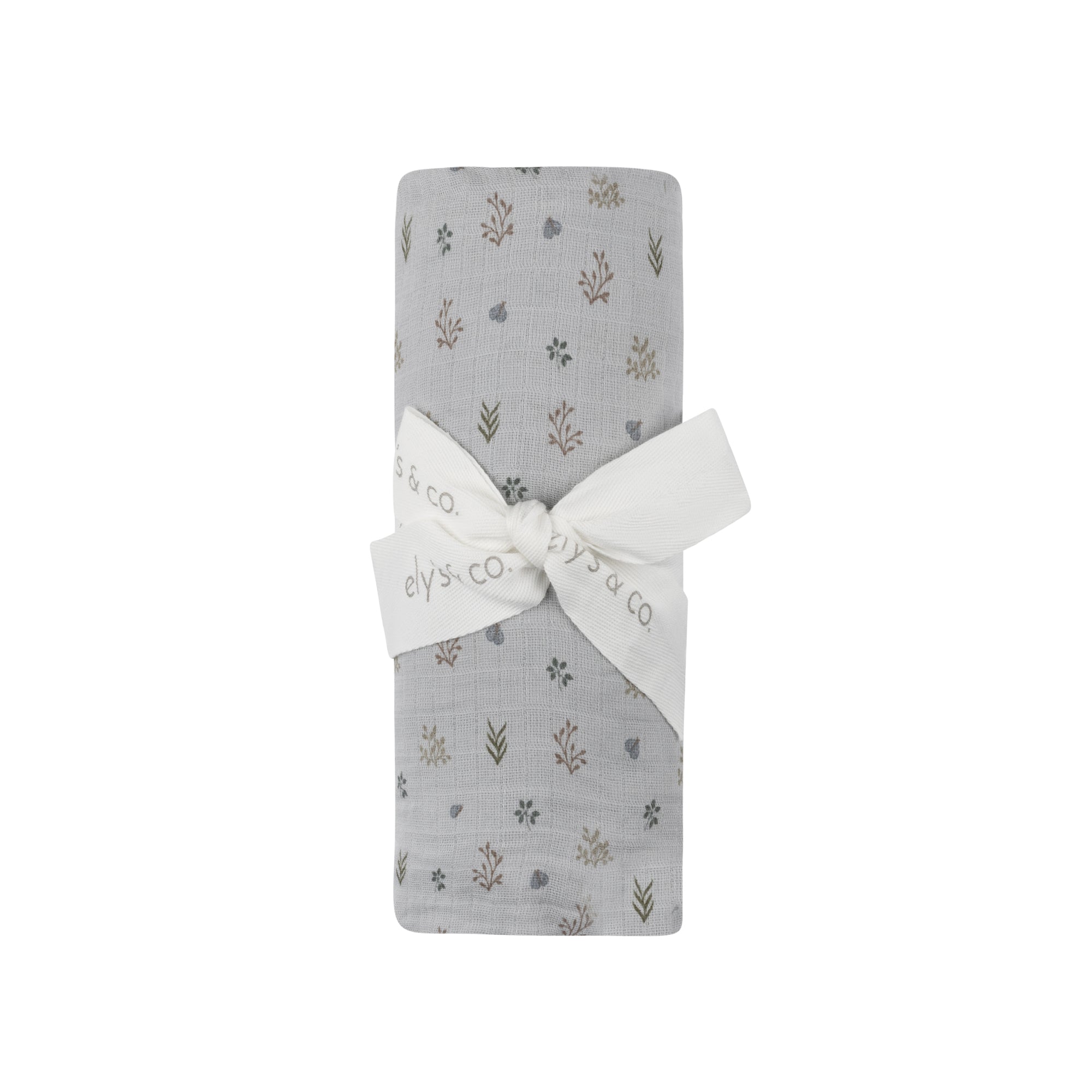 Garden Floral Print Collection - Muslin Swaddle