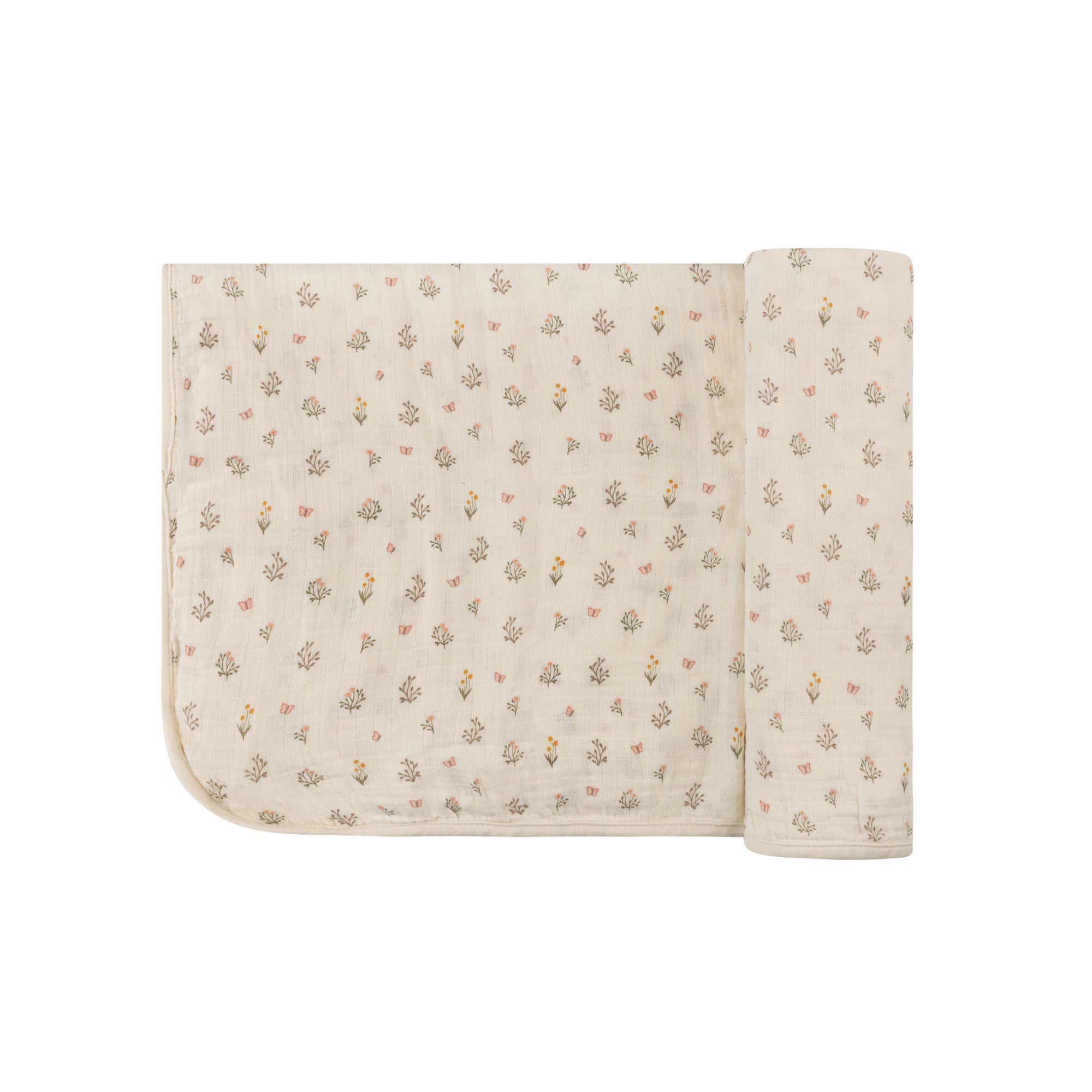 Garden Floral Print Collection - Muslin Swaddle